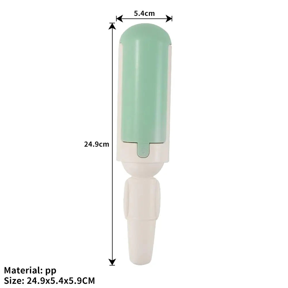 Pet Hair Remover Clothes Electrostatic Multi-Purpose Brush Cat Dog Hair Sticker Roller Sticker Self-Cleaning Lint Hair Remover