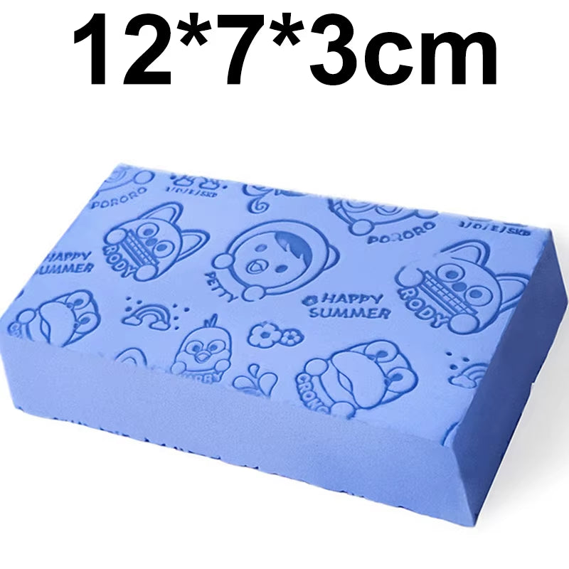 1 Pcs Magic Sponge Children Bath Sponge Body Dead Skin Remover Exfoliating Massager Cleaning Shower Brush Peeling Sponge
