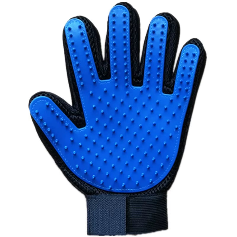 Hot Sell 1PC Cat Hair Remove Gloves Rubber Pet Beauty Cleaning Grooming Effective Massage Dog Combs Floating Brush 6 Color