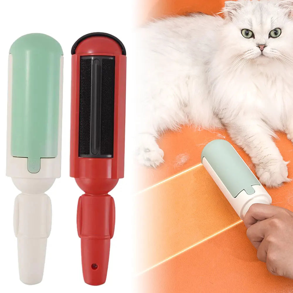 Pet Hair Remover Clothes Electrostatic Multi-Purpose Brush Cat Dog Hair Sticker Roller Sticker Self-Cleaning Lint Hair Remover