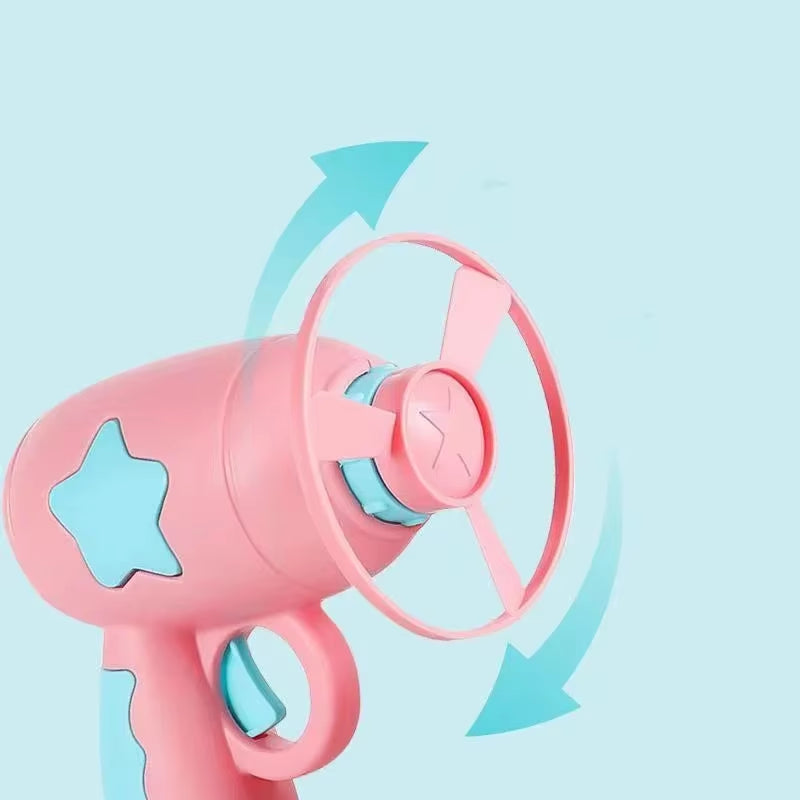Fun Cat Toy Interactive Launcher Training Game for Indoor Pet Kitten Mini Shooting Gun Toy Stretch Plush Ball Toys Cat Supplies