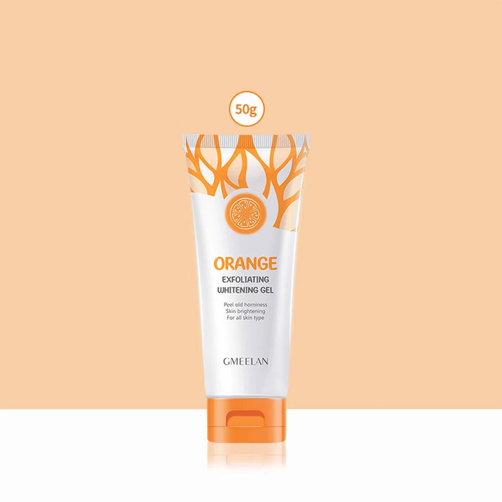 Orange Exfoliating Gel Dead Spot Remover Brighten Peeling 50G Gentle Repair Scrub Brighten Hydrating Moisturizer Skin Care
